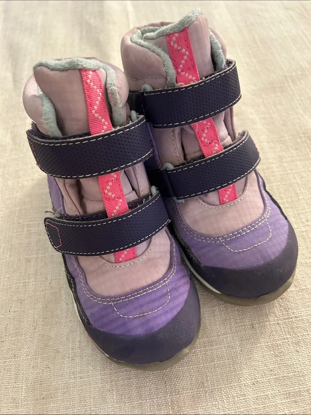 See Kai Run Atlas II Waterproof Boots Purple High-Top Insulated Size 11